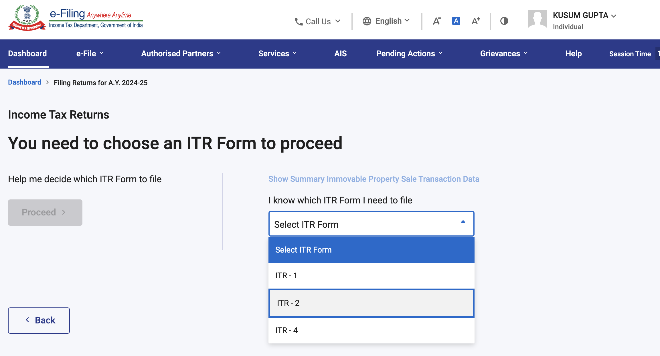 ITR 2 How to file, Who can file, Who cannot